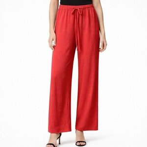 Elegant Coral Women's Wide-Leg Pants NWT